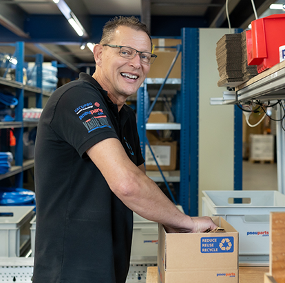 Inpakken sander